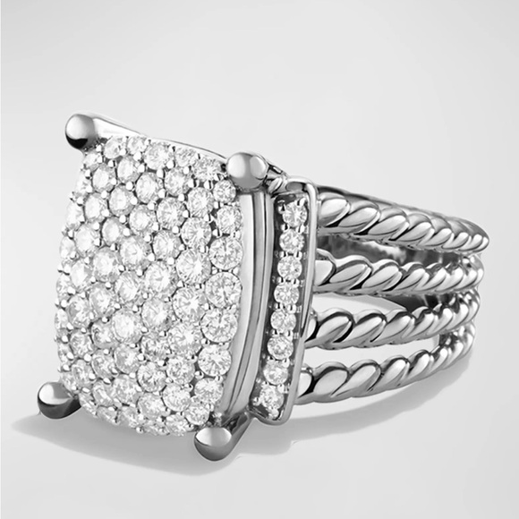 Gorgeous David Yurman Wheaton diamond ring - Picture 2 of 3
